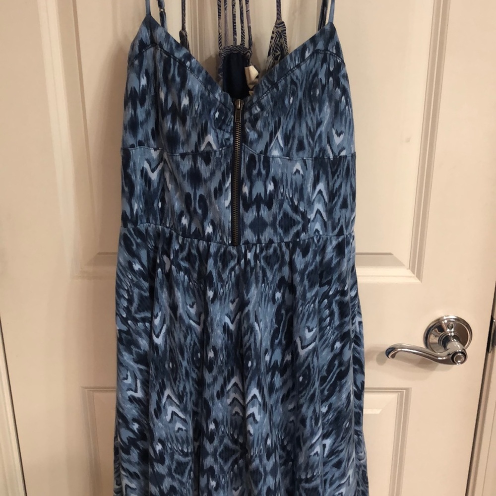 Blue dress - tie dye